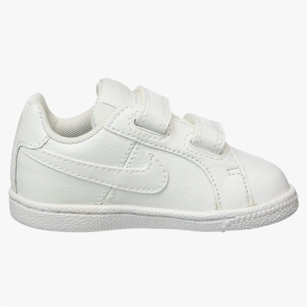 Nike Sneakers Size Toddler 6C Court Royale Unisex White Casual Leather